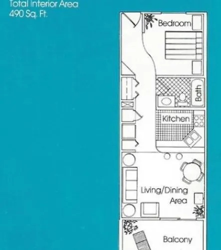 Apartment Surf & Racquet 201b
